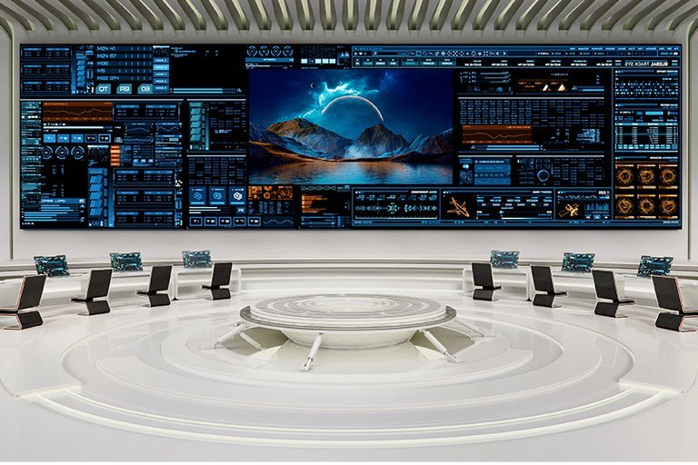 Tela de LED para ambientes internos