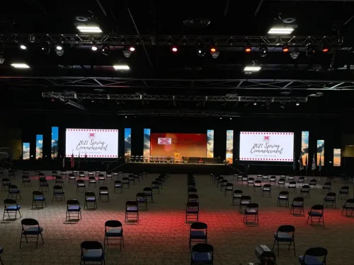 LED Display for Graduation Ceremonies