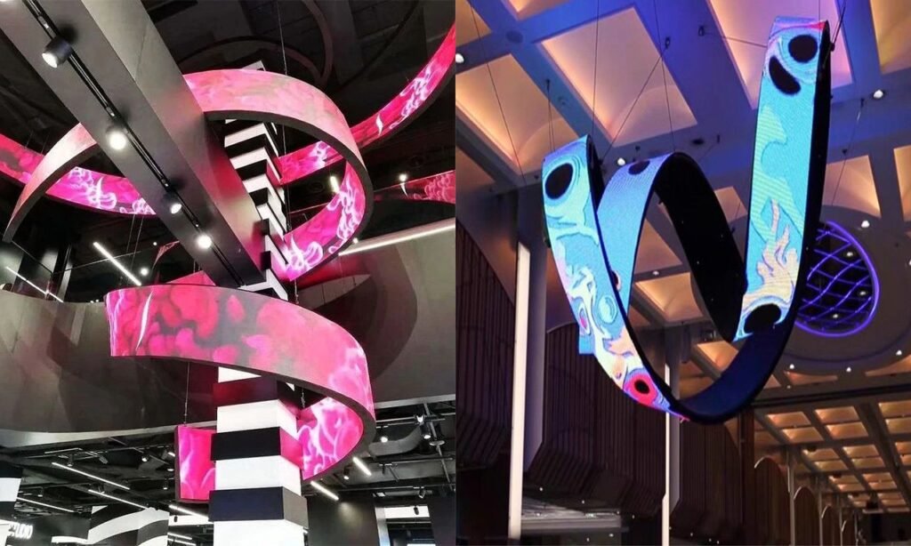 Flexibler LED-Bildschirm 1 Flexibler LED-Bildschirm 1