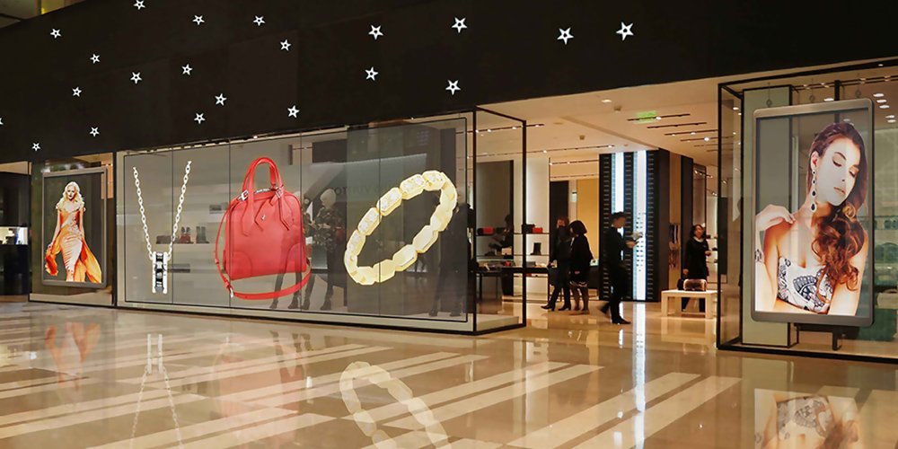 Розничный светодиодный дисплей