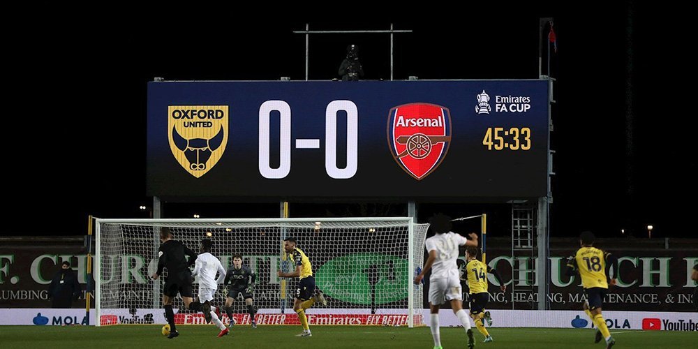 Affichage LED dans les stades