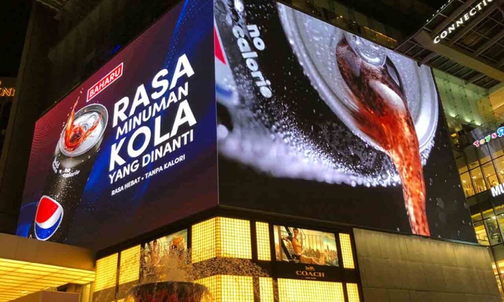 рекламный светодиодный дисплей 18