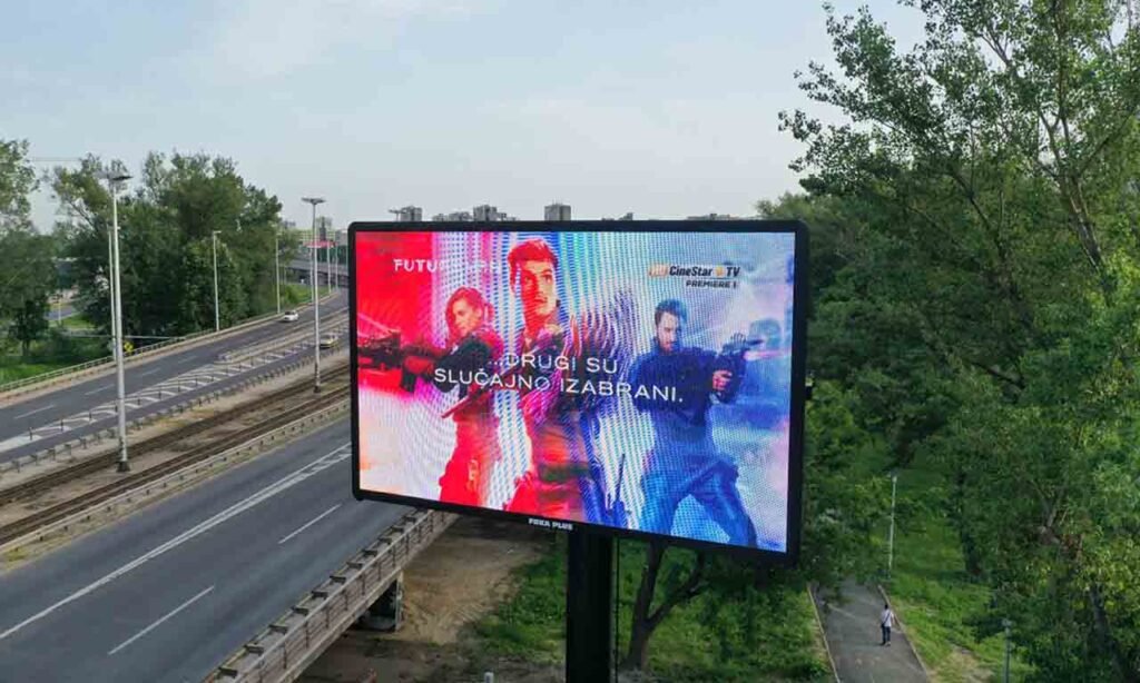 рекламный светодиодный дисплей 6