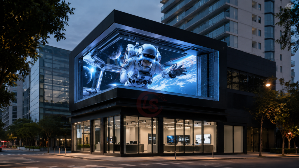 멕시코시티 폴란코의 3D 빌보드 광고용 LED 디스플레이 쇼룸 멕시코시티 폴란코의 3D 빌보드 광고용 LED 디스플레이 쇼룸