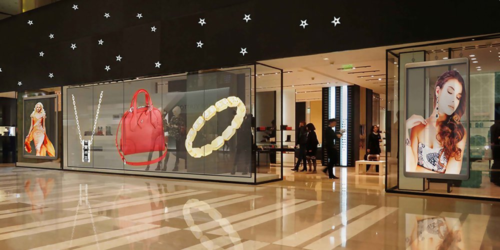 جدار LED شفاف