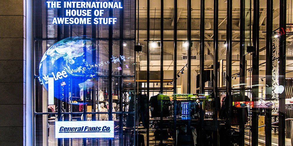 Transparent LED Wall