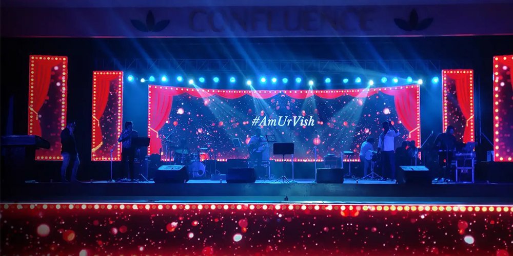 웨딩 LED 스크린 