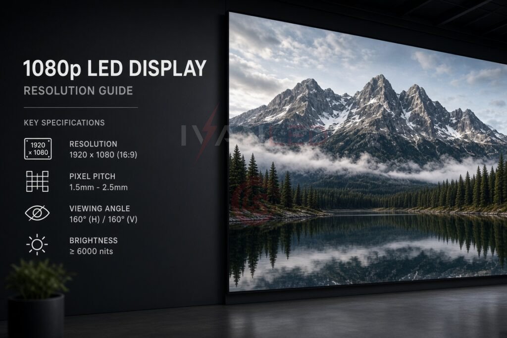 1080p commercial LED display resolution guide for B2B buyers 1080p commercial LED display resolution guide for B2B buyers