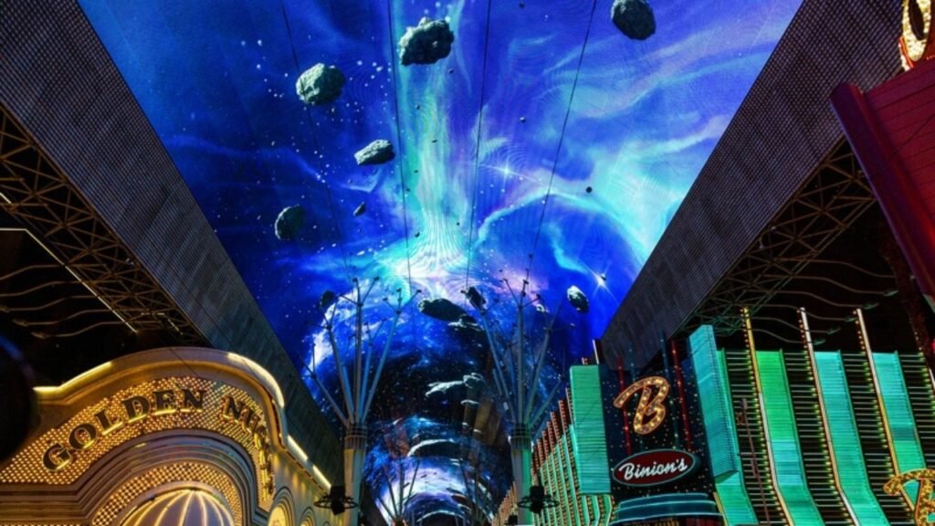 Fremont Street Experience in Las Vegas, Nevada, USA