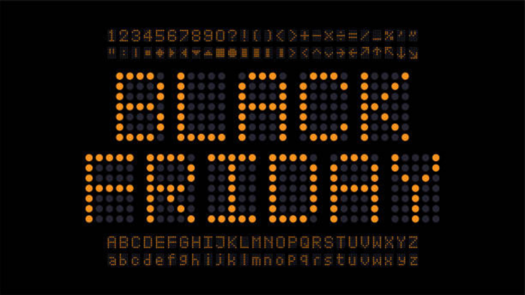 شاشة LED مصفوفة نقطية