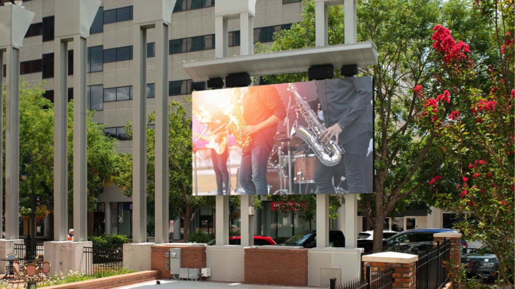 تصميمات شاشات LED الخارجية