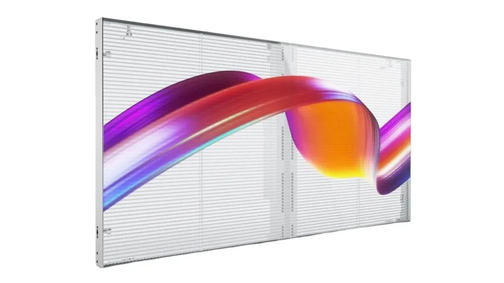 Элементы и структура прозрачных светодиодных экранов