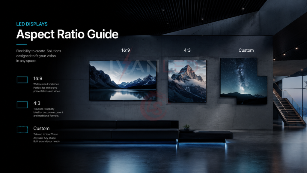 aspect ratio guide for LED displays custom ratios aspect ratio guide for LED displays custom ratios