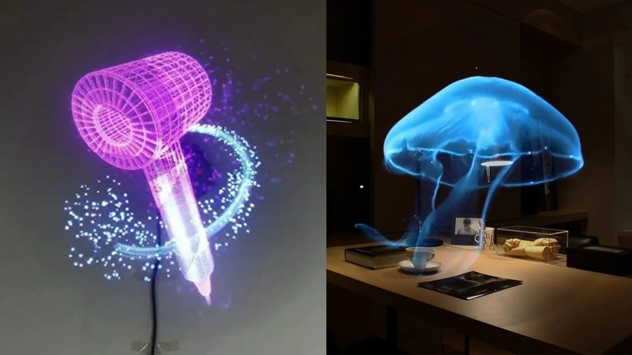 Latest LED Holograms Can Display Things Using Bluetooth