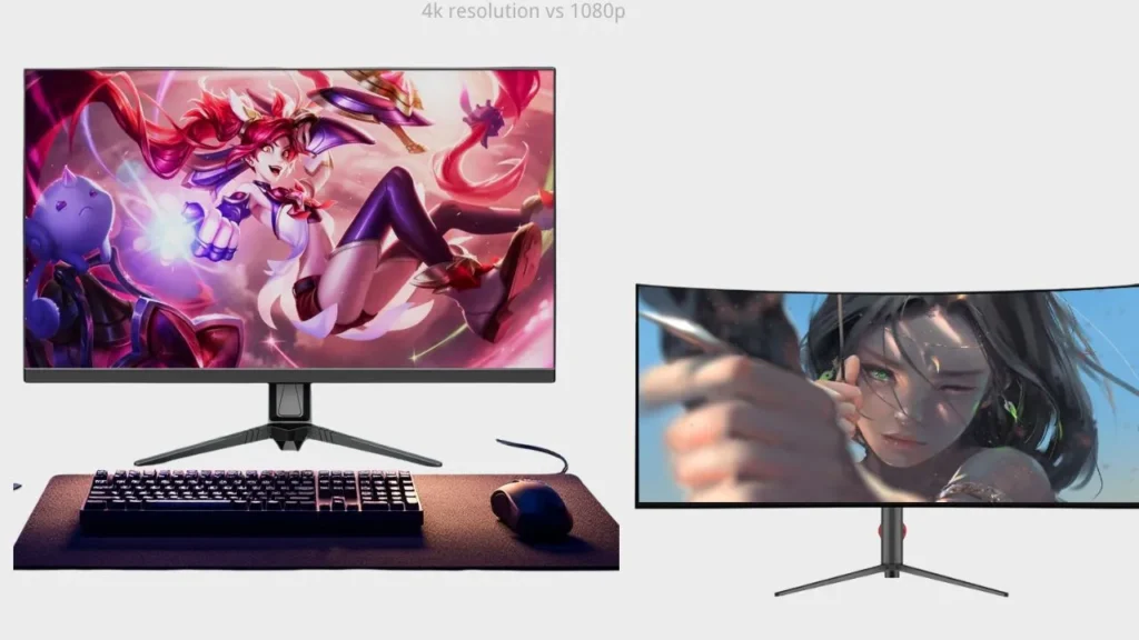 4K 해상도 대 1080p