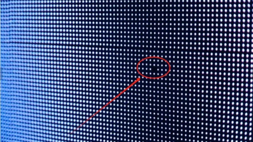 Pixels morts ou coincés