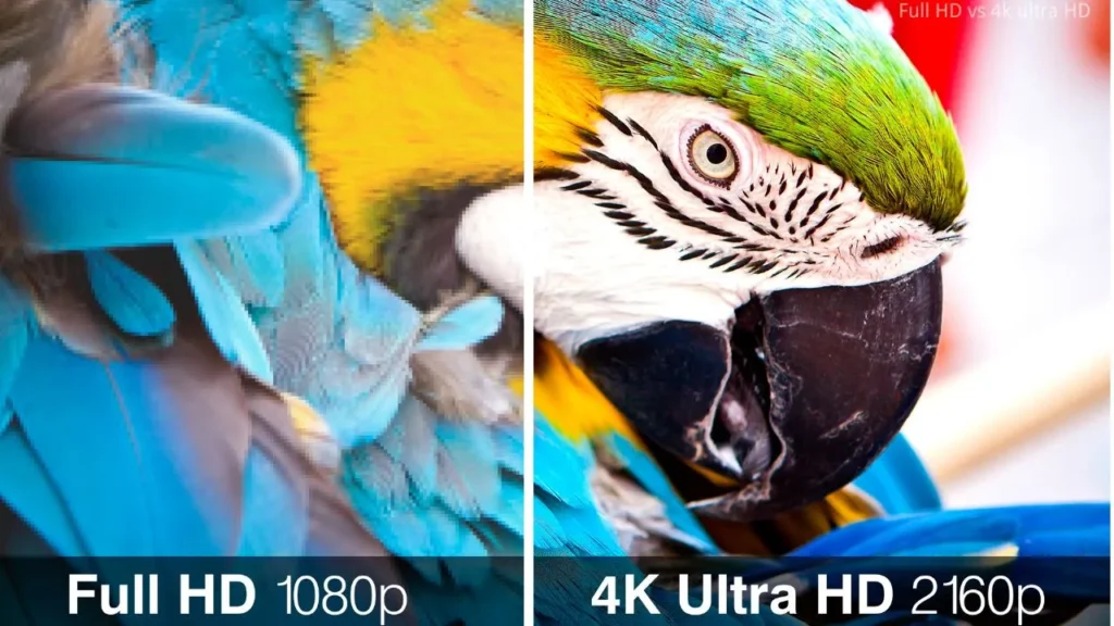 Full HD vs 4k ultra HD