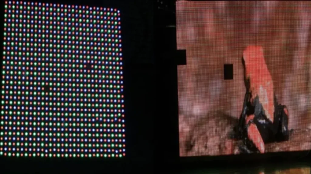 Barres de lignes ou effets de chenilles