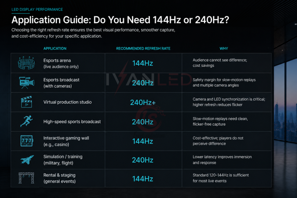 Application Guide: Do You Need 144Hz or 240Hz Application Guide: Do You Need 144Hz or 240Hz