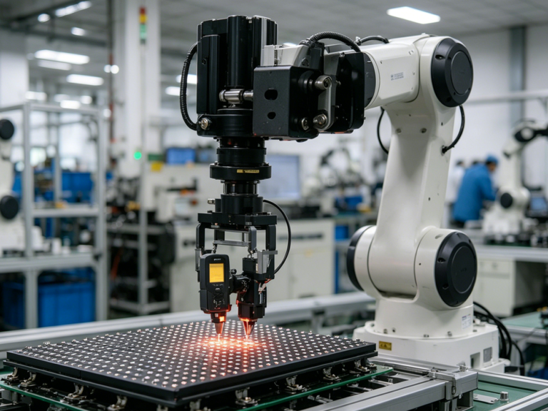 LED module production