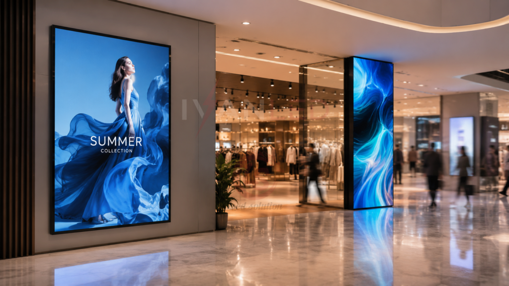 indoor advertising LED display shopping mall retail store digital signage indoor advertising LED display shopping mall retail store digital signage