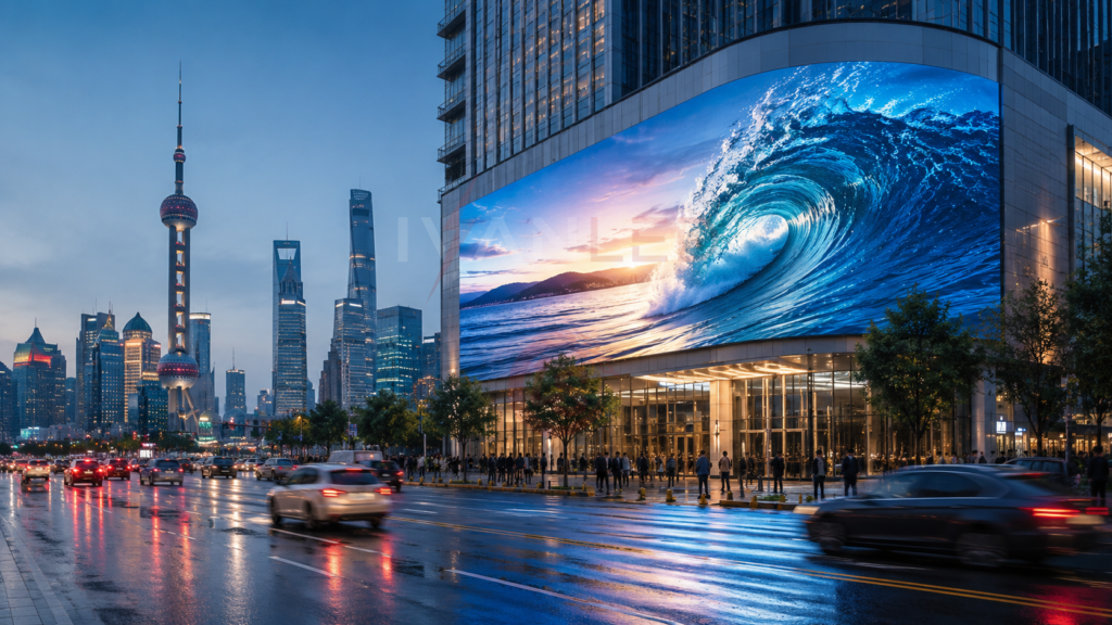 outdoor advertising LED display billboard building facade city landmark outdoor advertising LED display billboard building facade city landmark