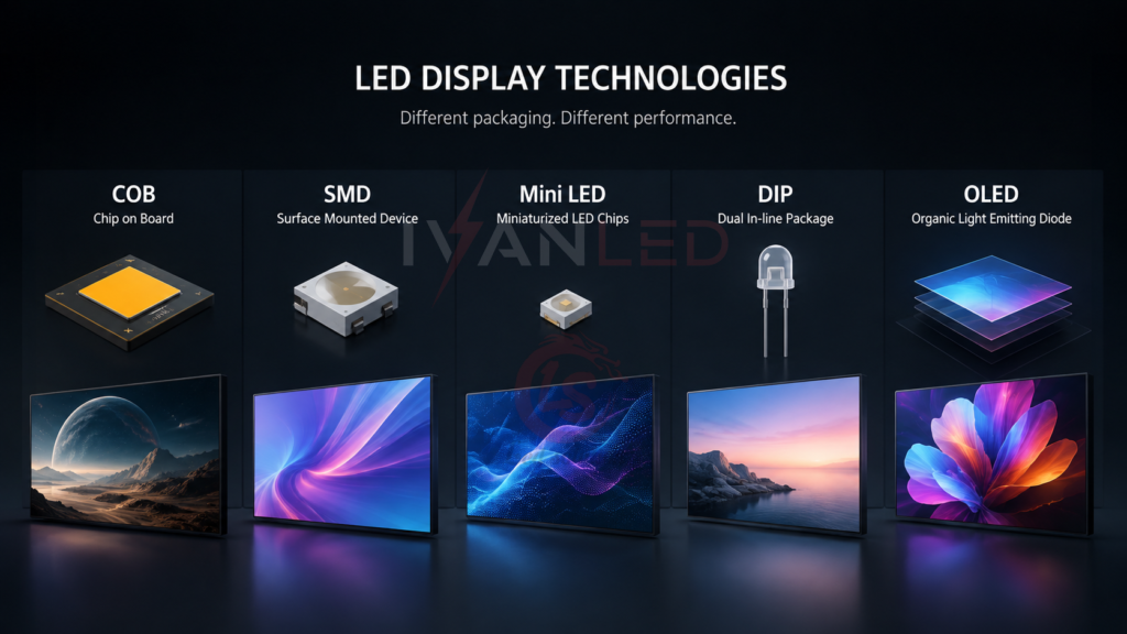 LED display technologies LED display technologies