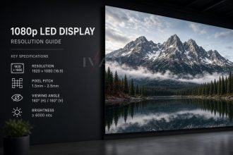 1080p commercial LED display resolution guide for B2B buyers