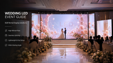 웨딩 LED 스크린 이벤트 전문 가이드 B2B 대여 디스플레이 솔루션